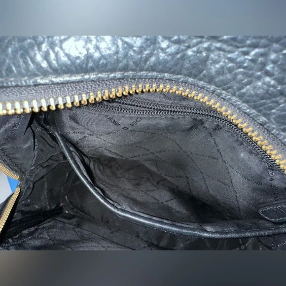 Michael Kors Black and Gold Backpack with Studded Design - Picture 5 of 7